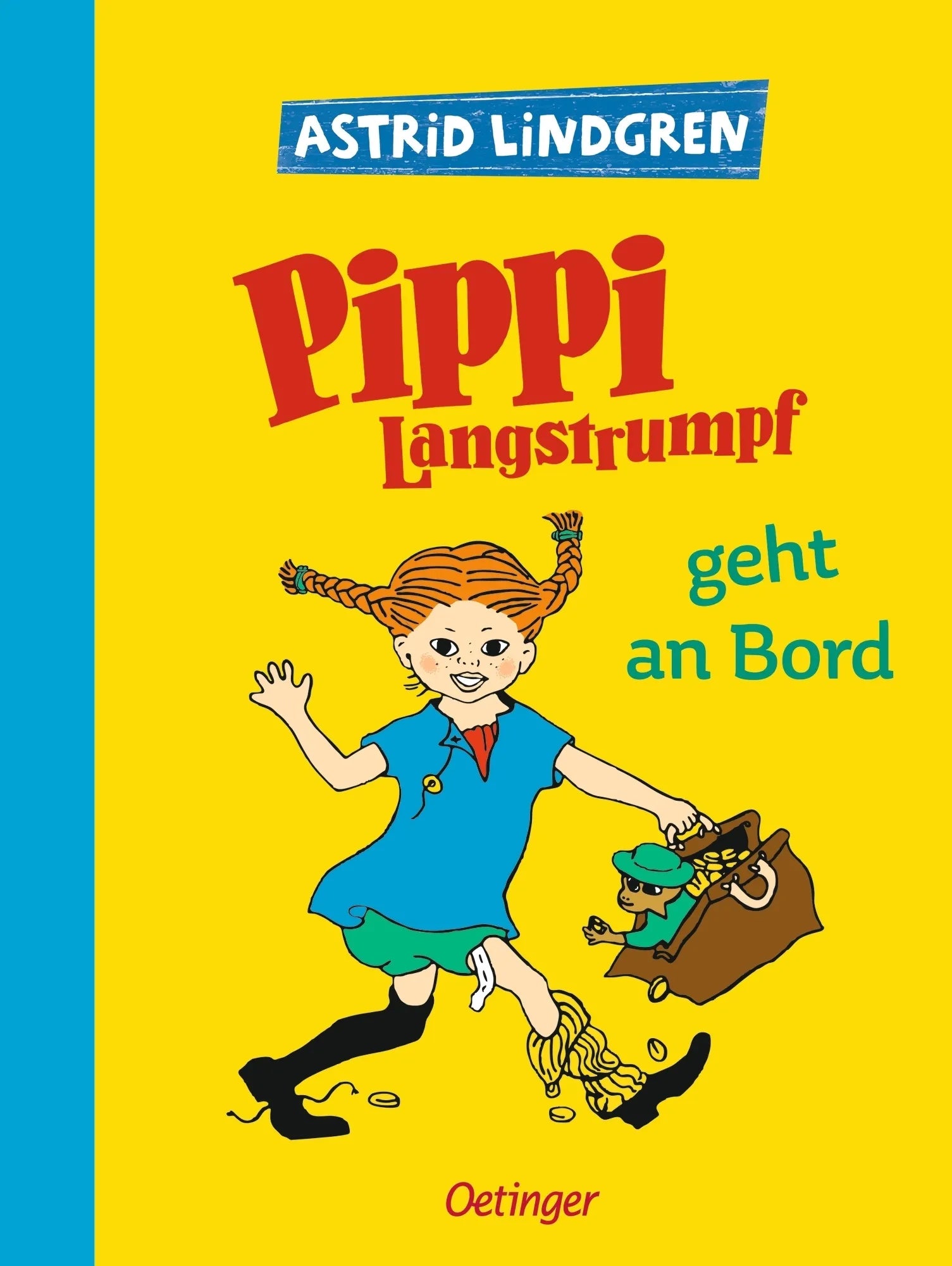 Buchcover von 'Pippi Langstrumpf 2. Pippi Langstrumpf geht an Bord' - Gebundene Ausgabe von Astrid Lindgren
