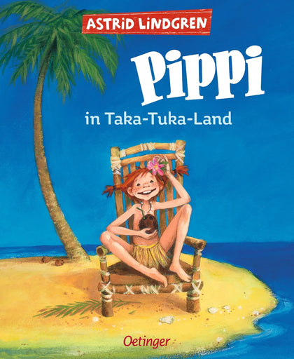 Buchcover von 'Pippi Langstrumpf 3. Pippi in Taka-Tuka-Land' - Gebundene Ausgabe von Astrid Lindgren