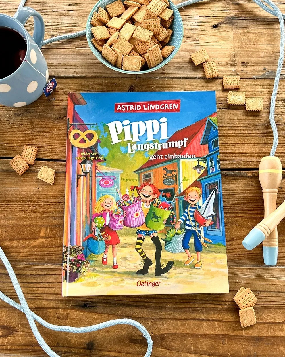 Produktansicht: Pippi Langstrumpf geht einkaufen (Gebundene Ausgabe)