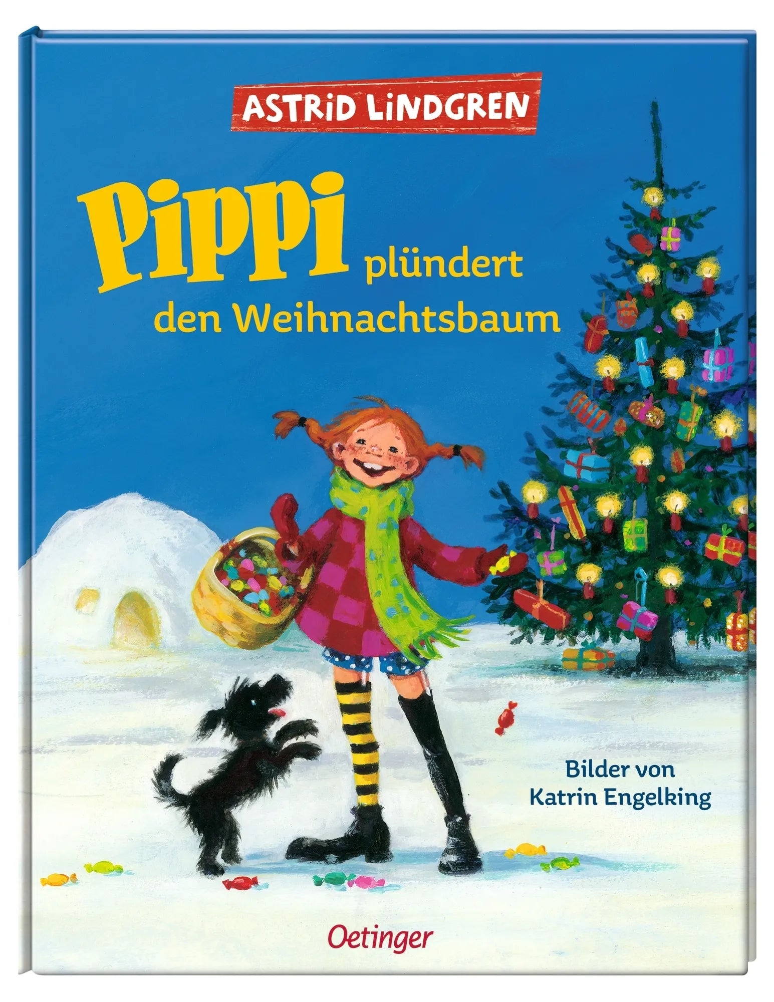 Produktansicht: Pippi plündert den Weihnachtsbaum (Gebundene Ausgabe)
