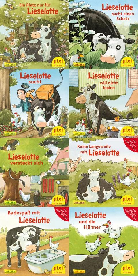 Pixi-8er-Set 316: Neue Abenteuer von Lieselotte
