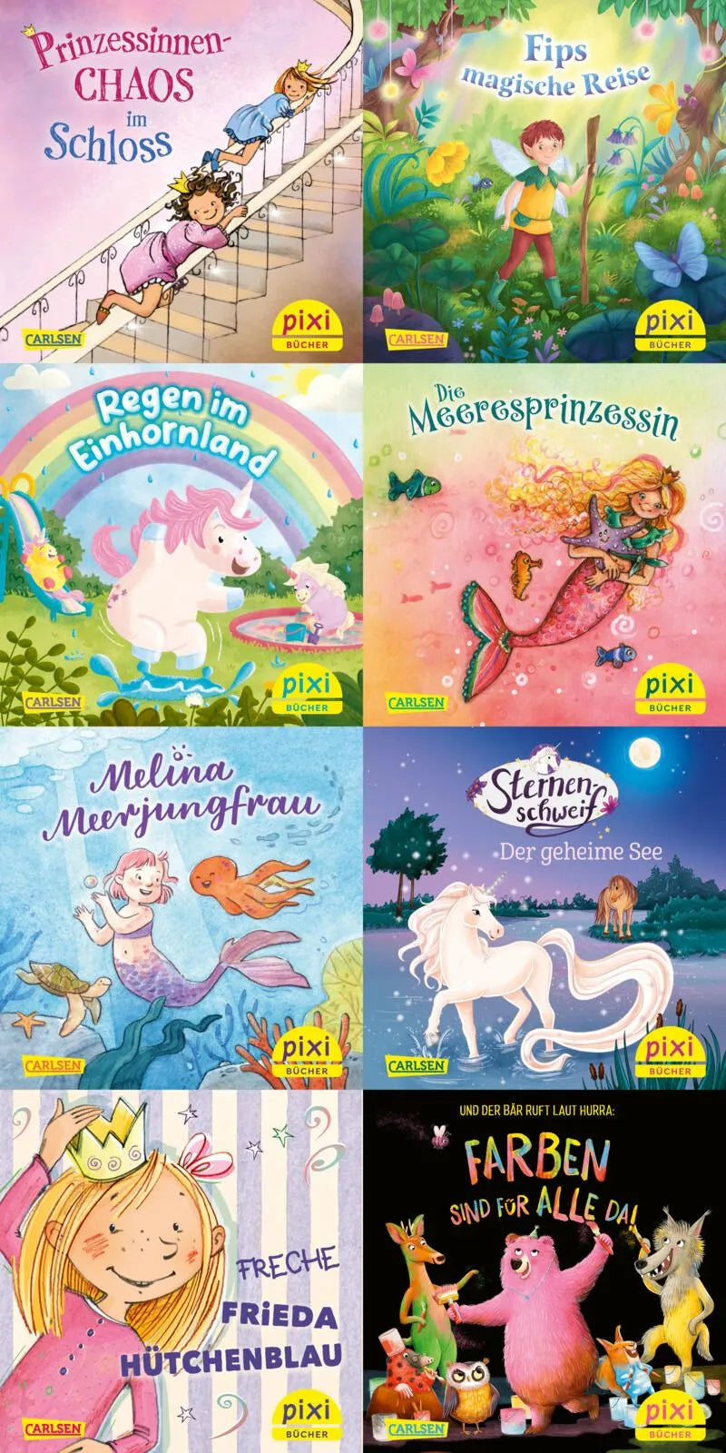 Cover: Pixi-8er-Set 317: Alles rosa bei Pixi (Buch) von Diverse