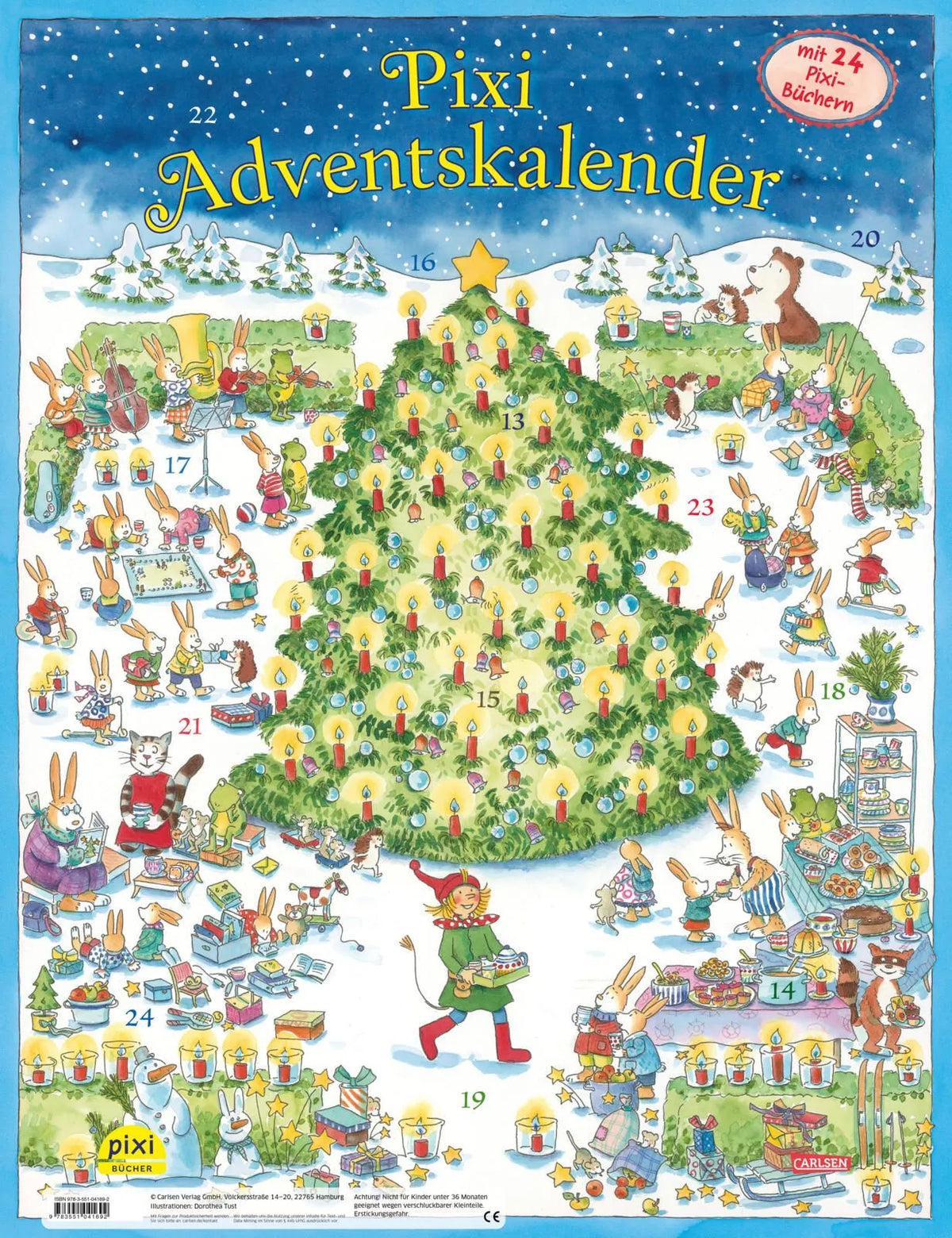 Detailansicht: Pixi Adventskalender 2027 (Buch)