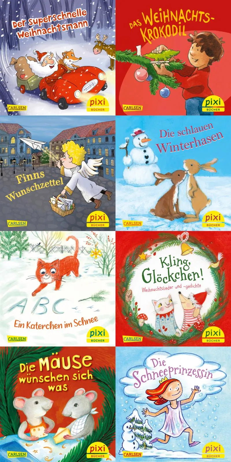 Cover: Pixi-Weihnachts-8er-Set 41: Pixis Weihnachtszauber (Buch) von Diverse