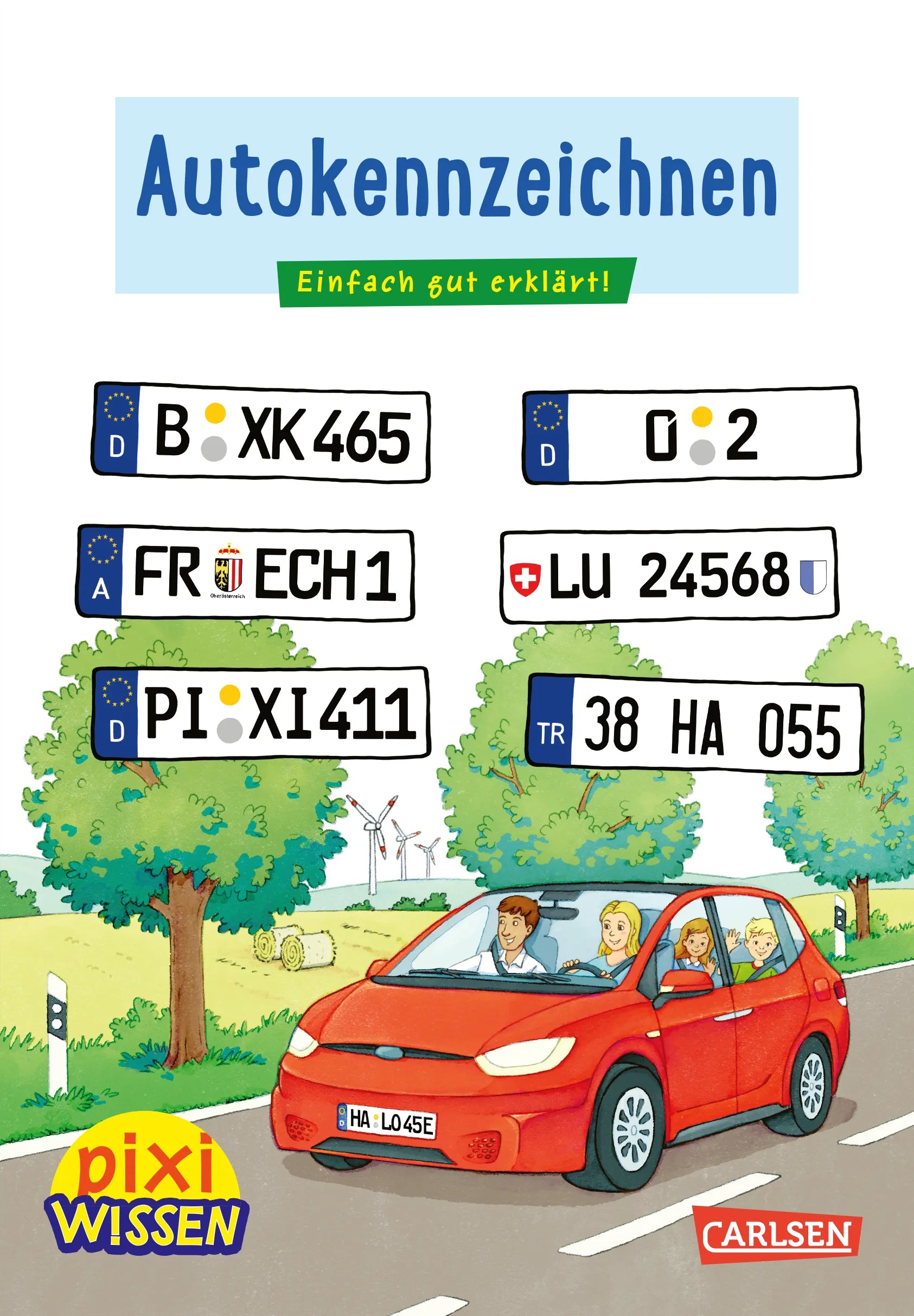 Buchcover von 'Pixi Wissen 102: Autokennzeichen' - Taschenbuch von Christine Stahr