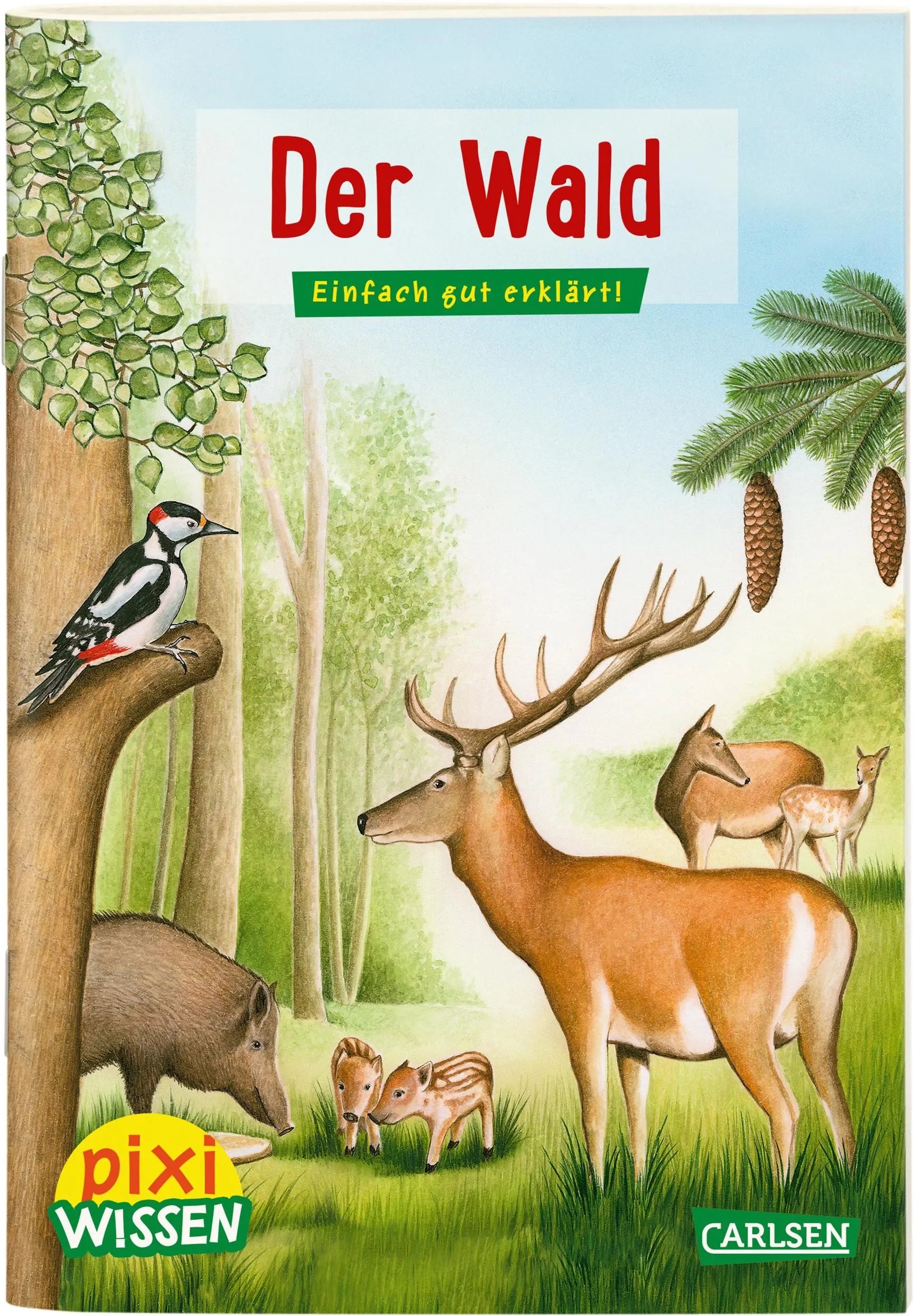 Buchcover von 'Pixi Wissen 36: Der Wald' - Taschenbuch von Bianca Borowski