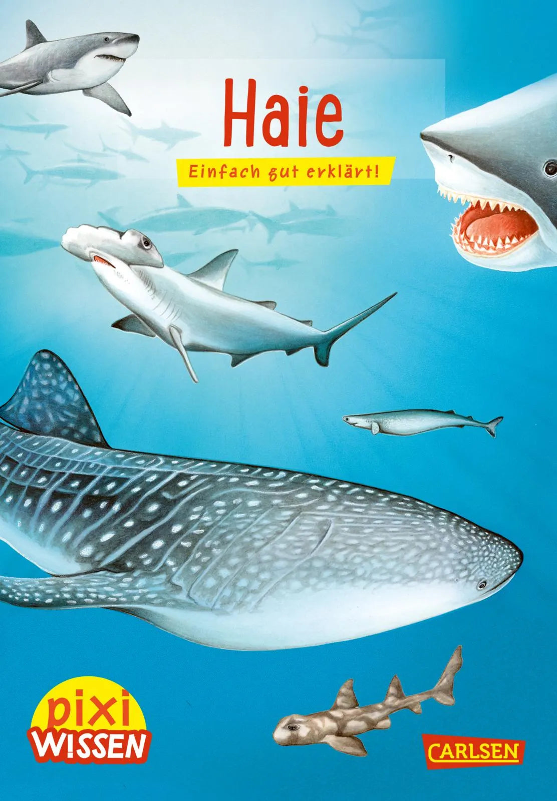 Buchcover von 'Pixi Wissen 46: Haie' - Taschenbuch von Sophia Willmann