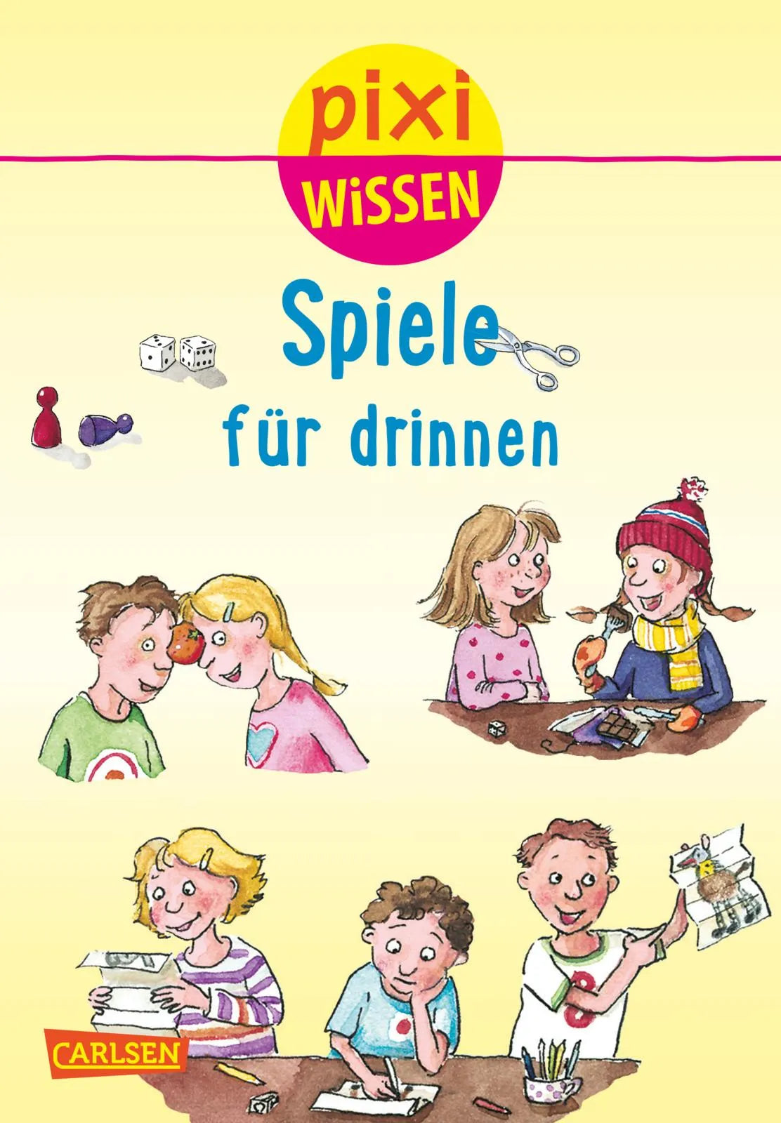 Buchcover von 'Pixi Wissen 65: Spiele für drinnen' - Taschenbuch von Lucia Fischer
