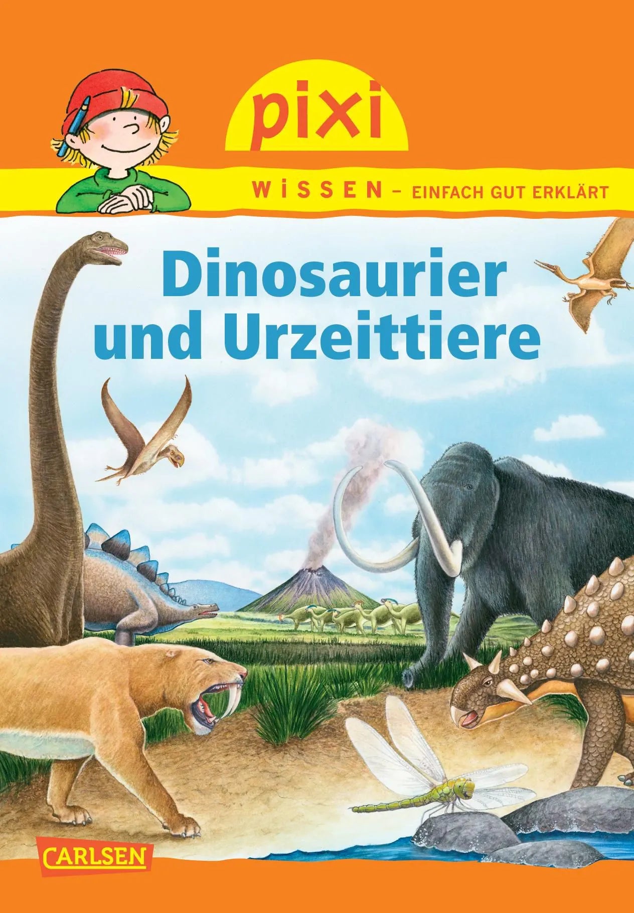 Buchcover von 'Pixi Wissen 74: Dinosaurier und Urzeittiere' - Taschenbuch von Brigitte Hoffmann