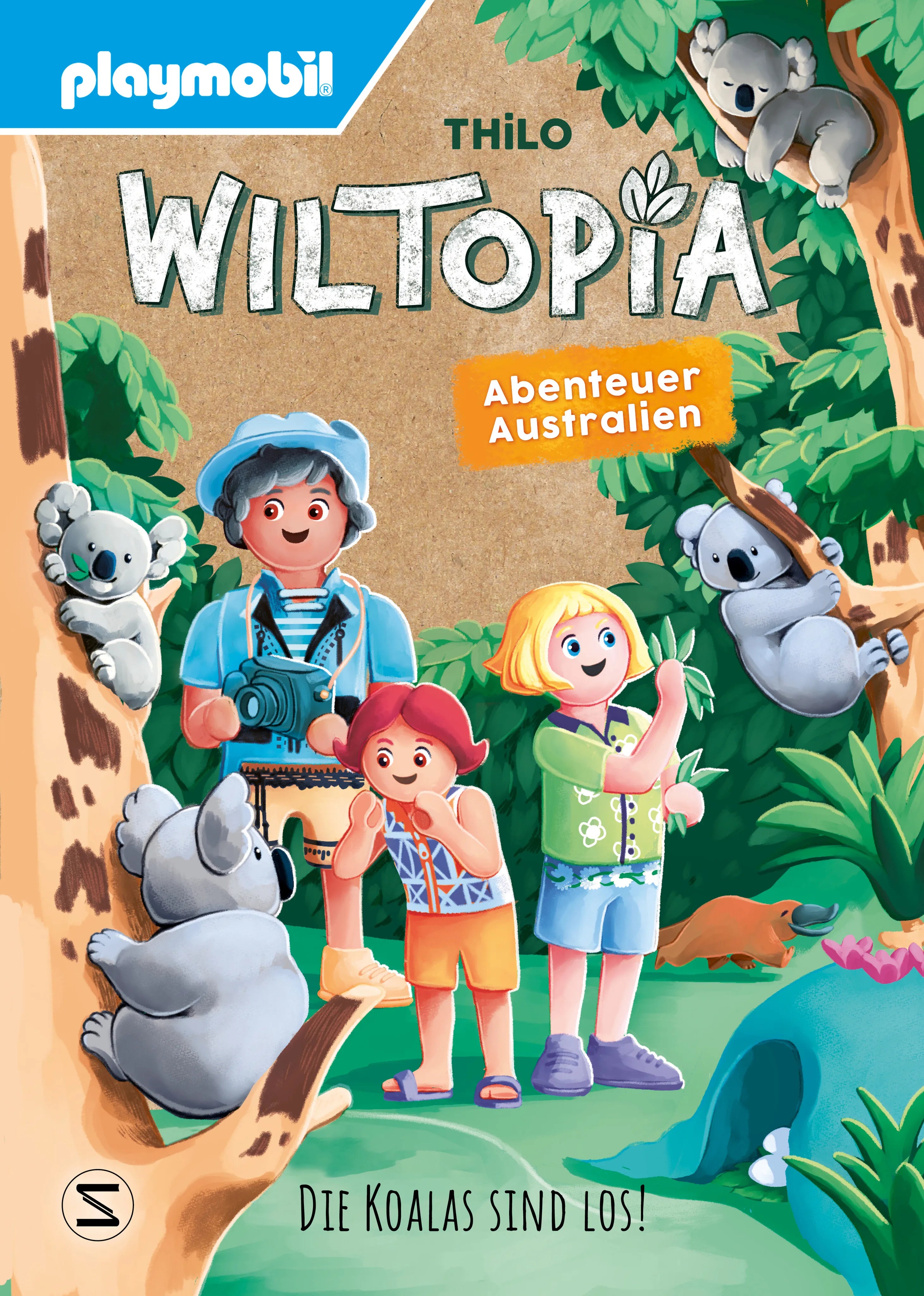 Buchcover von 'PLAYMOBIL Wiltopia. Abenteuer Australien. Die Koalas sind los!' - Gebundene Ausgabe von THiLO