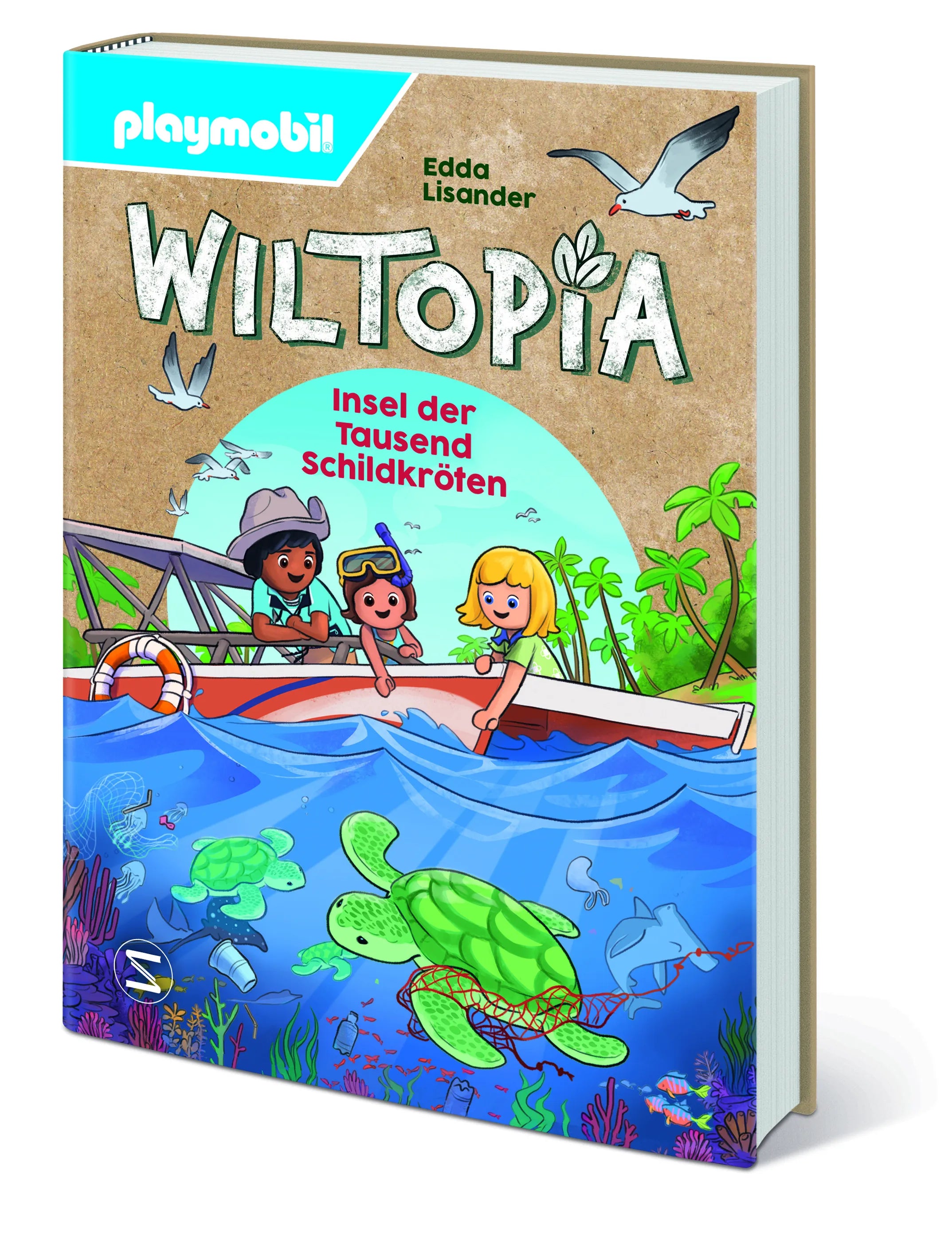 Detailansicht: PLAYMOBIL Wiltopia. Insel der Tausend Schildkröten (Hardcover)