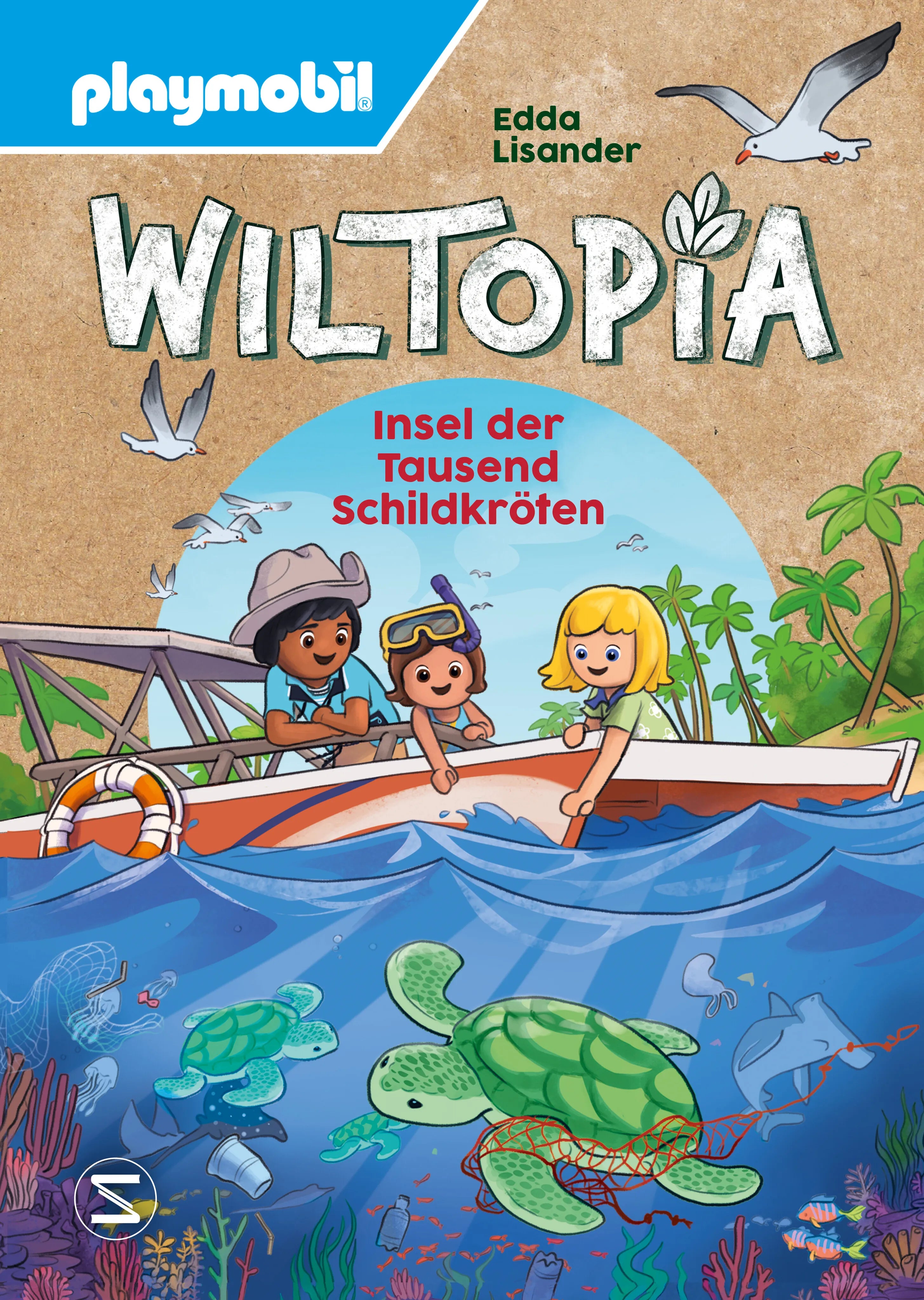 Cover: PLAYMOBIL Wiltopia. Insel der Tausend Schildkröten (Hardcover) von Edda Lisander