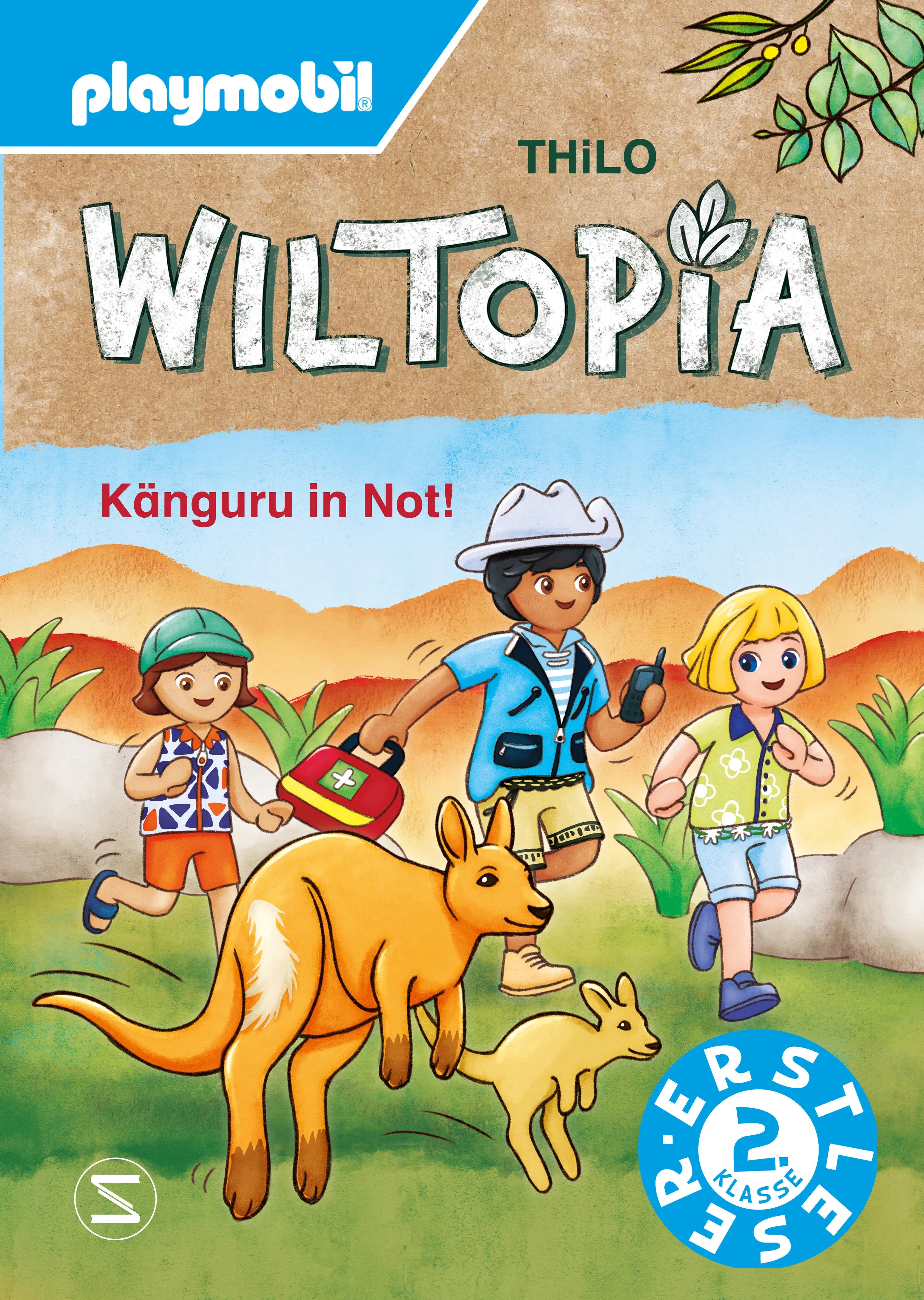 Buchcover von 'PLAYMOBIL Wiltopia. Känguru in Not!' - Gebundene Ausgabe von THiLO