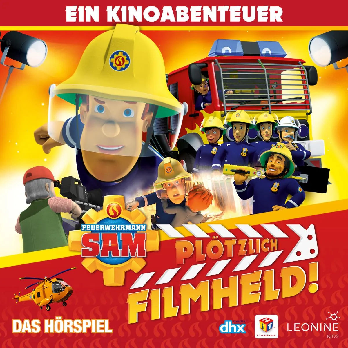 Cover: Plötzlich Filmheld! (Hörbuch Download) von Stefan Eckel