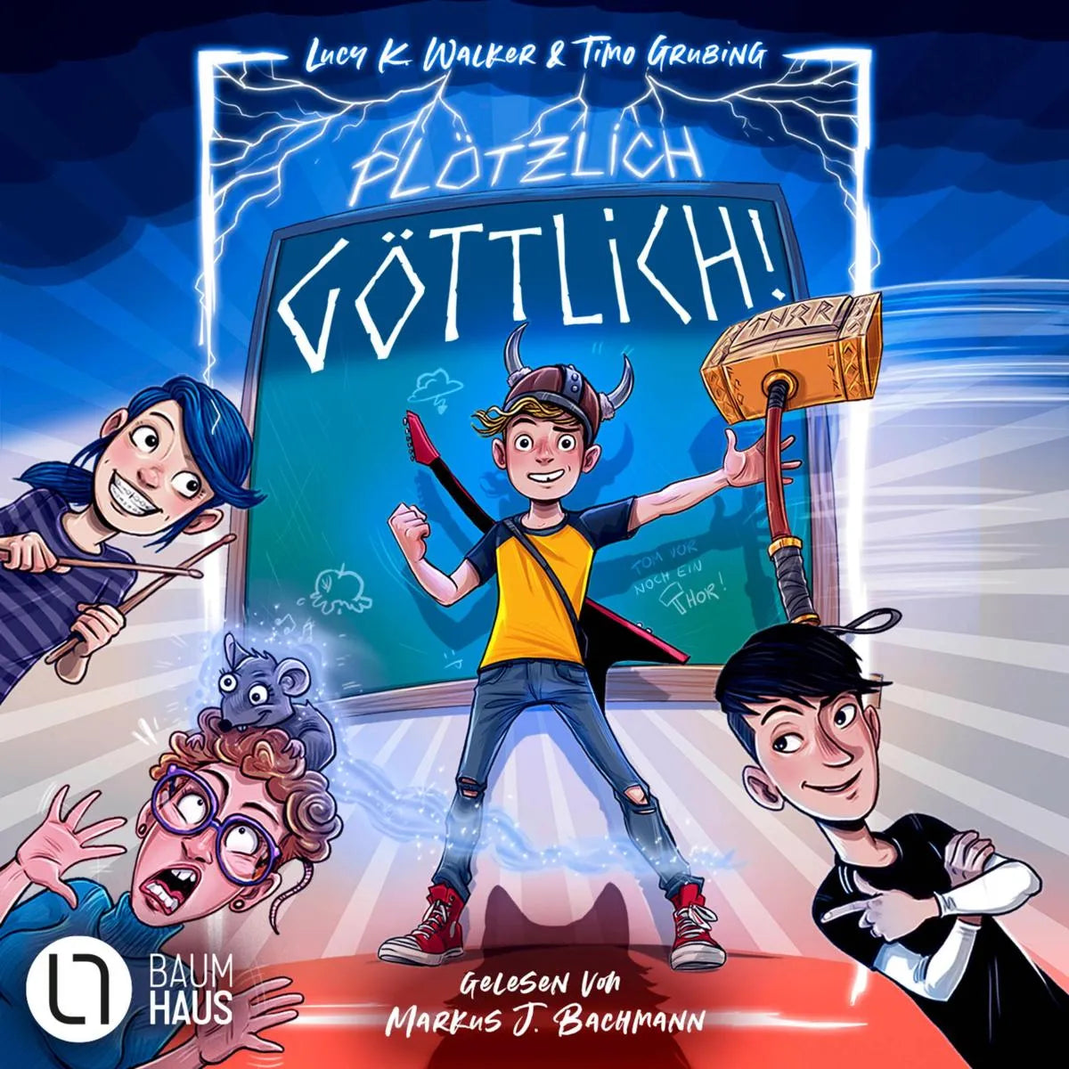 Cover: Plötzlich göttlich! (Hörbuch Download) von Lucy K. Walker