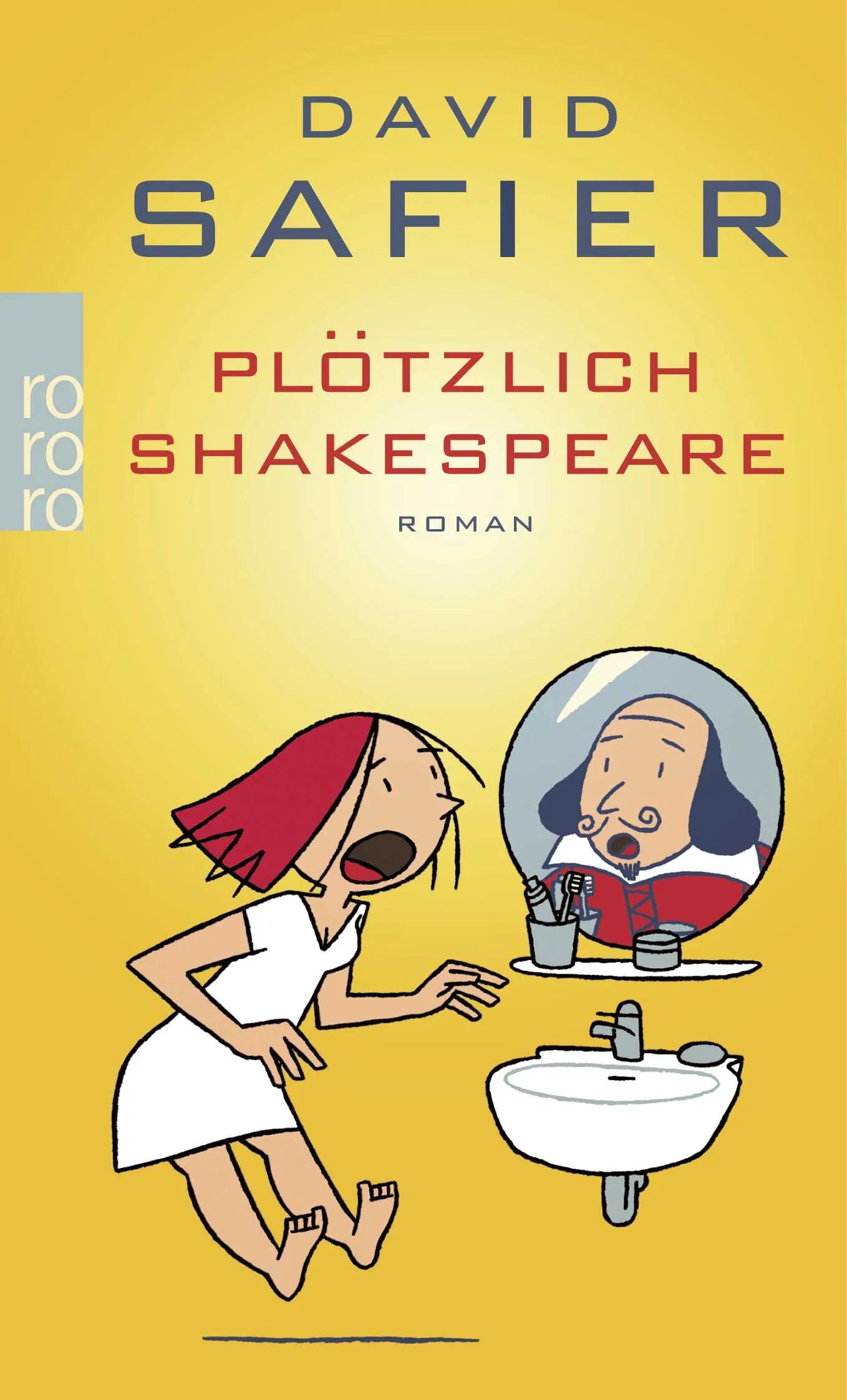 Buchcover von 'Plötzlich Shakespeare' - Taschenbuch von David Safier