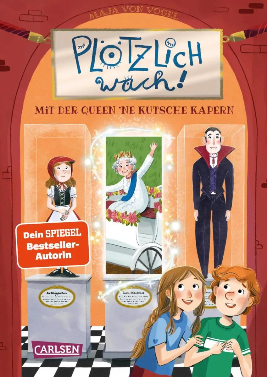 Cover: Plötzlich wach! 1: Mit der Queen ne Kutsche kapern (E-Book) von Maja von Vogel