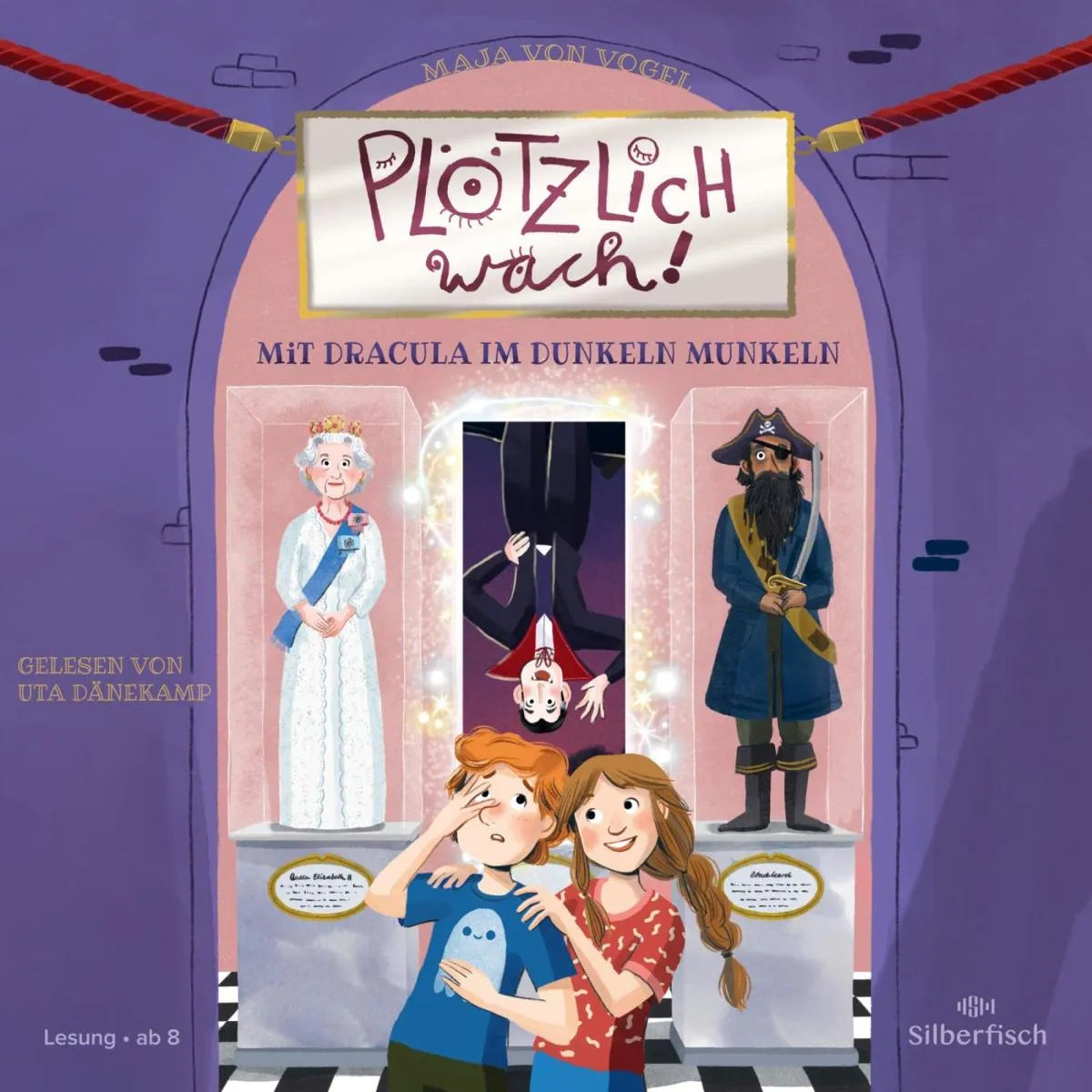Cover: Plötzlich wach! 2: Mit Dracula im Dunkeln munkeln (Hörbuch Download) von Maja von Vogel