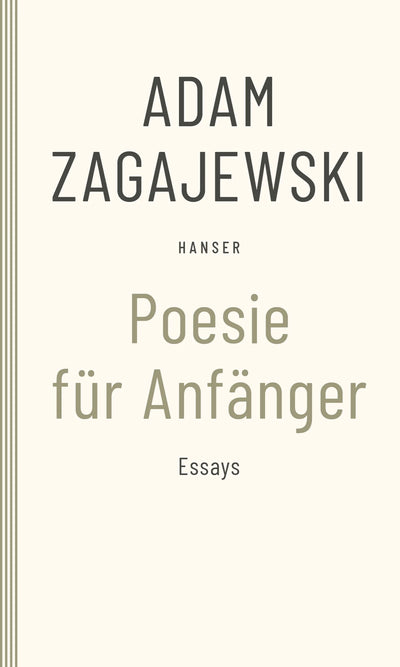 Poesie für Anfänger