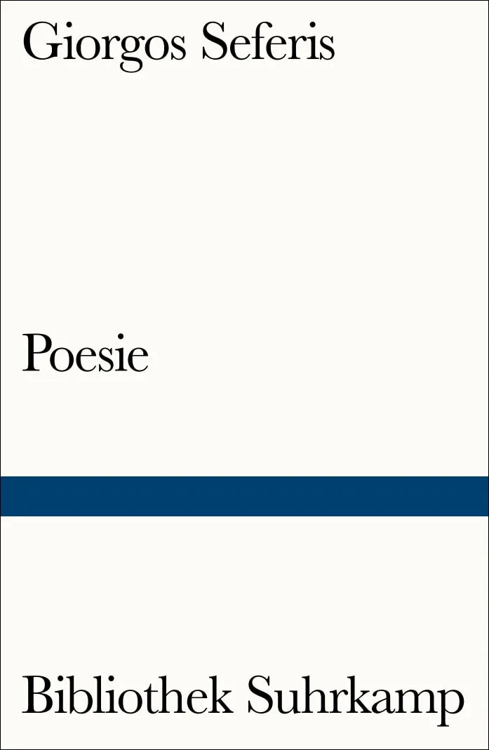 Buchcover von 'Poesie' - Taschenbuch von Giorgos Seferis
