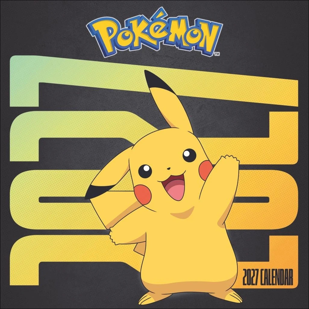Wandkalender: Pokémon Broschurkalender 2027