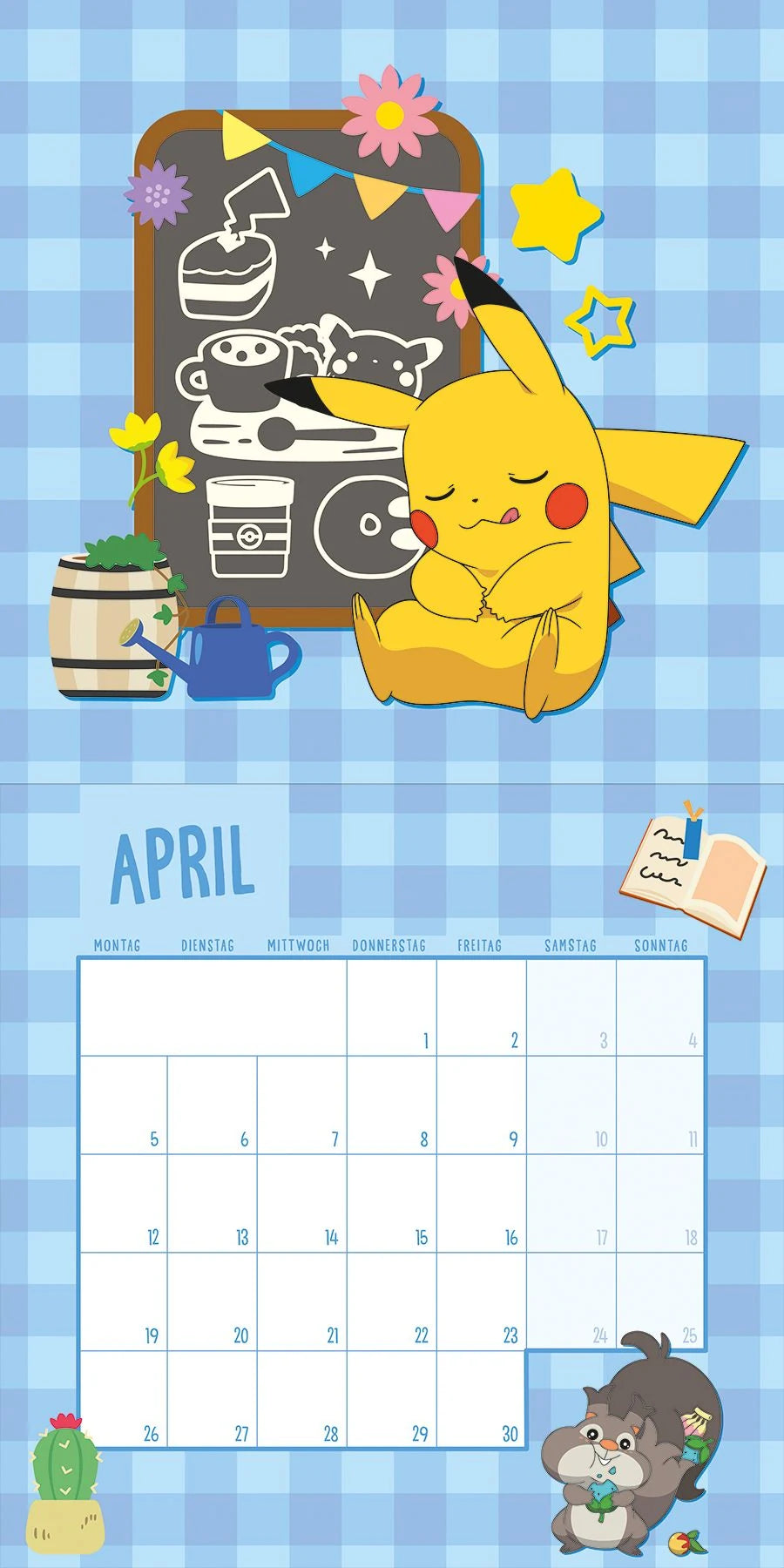 Pokémon: Kalender 2027 – Ansicht