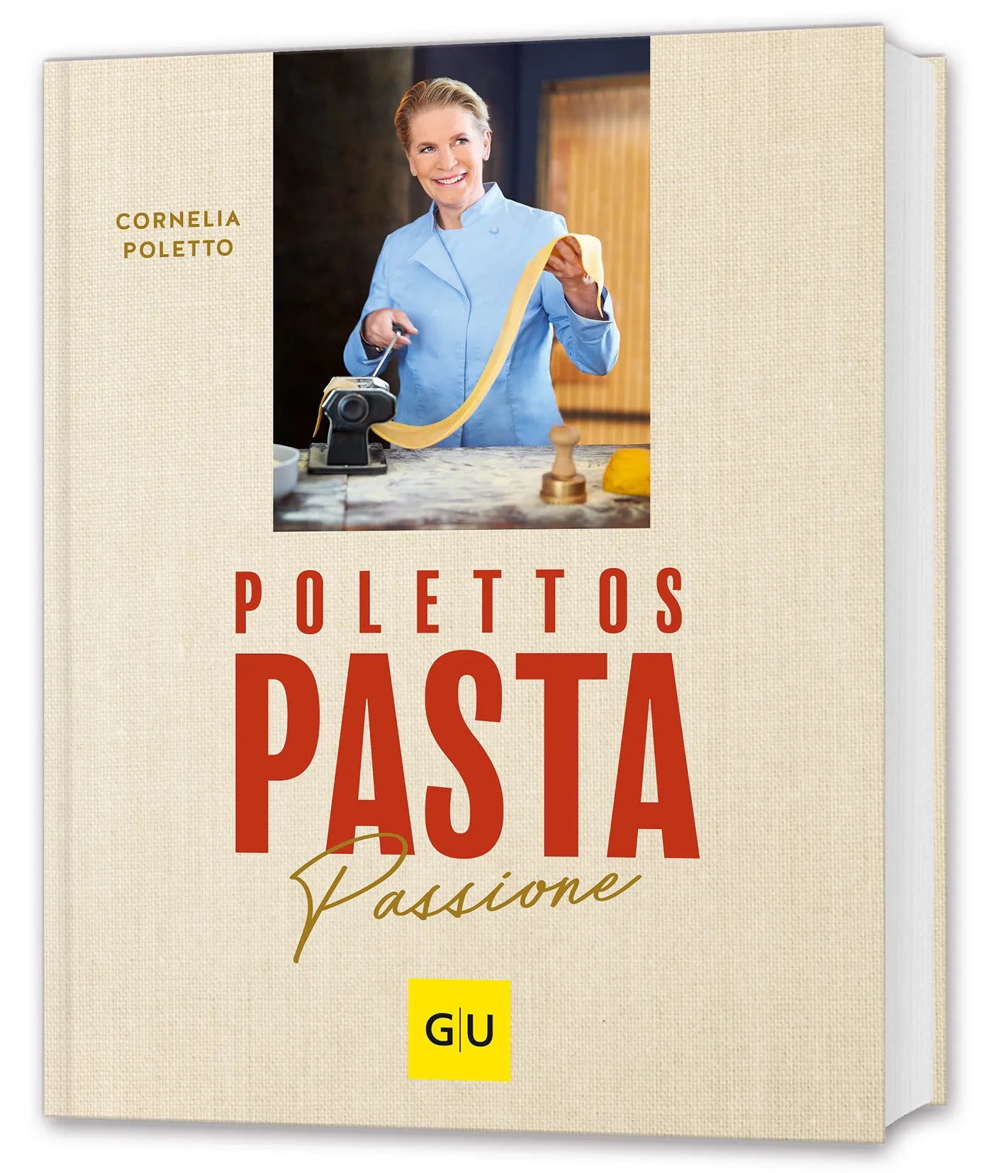 Buchcover von 'Polettos Pasta Passione' - Gebundene Ausgabe von Cornelia Poletto