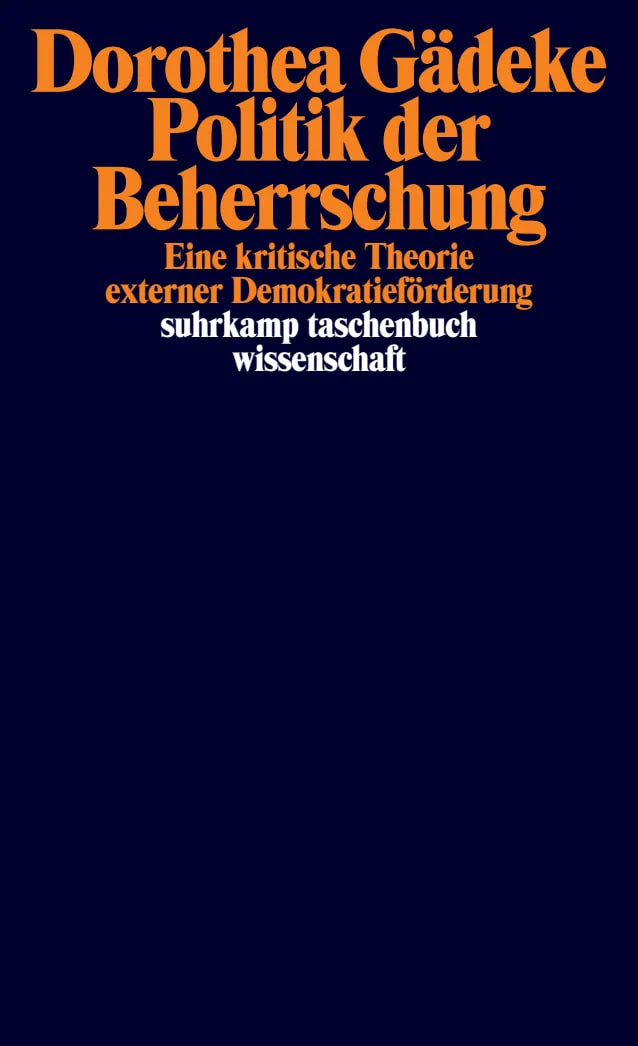 Buchcover von 'Politik der Beherrschung' - Taschenbuch von Dorothea Gädeke