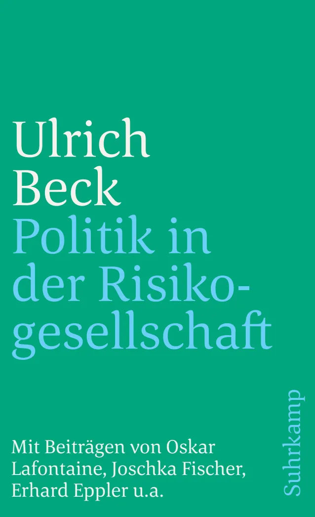Buchcover von 'Politik in der Risikogesellschaft' - Taschenbuch von Ulrich Beck