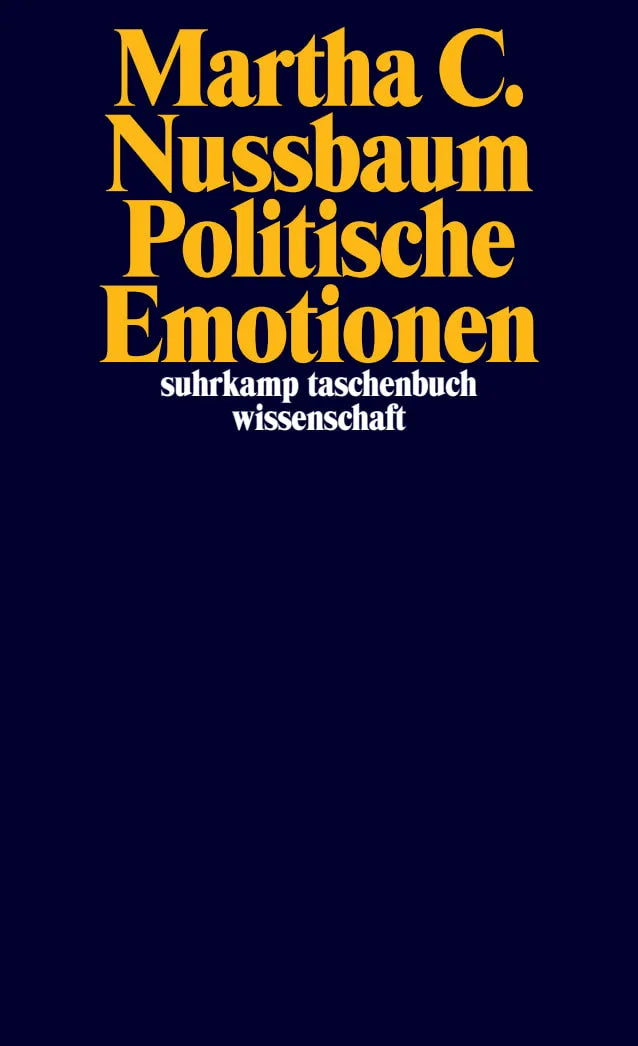 Buchcover von 'Politische Emotionen' - Taschenbuch von Martha C. Nussbaum
