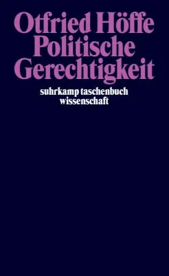 Buchcover von 'Politische Gerechtigkeit' - Taschenbuch von Otfried Höffe