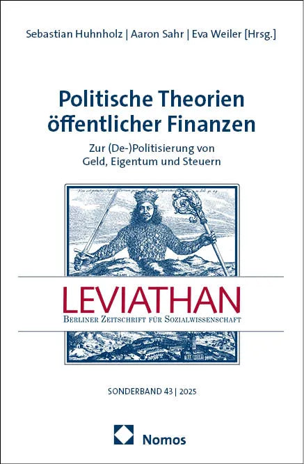 Cover: Politische Theorien öffentlicher Finanzen (E-Book)