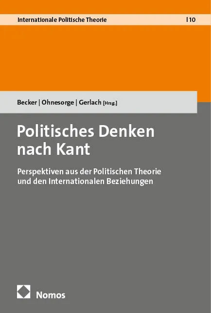 Cover: Politisches Denken nach Kant (E-Book)