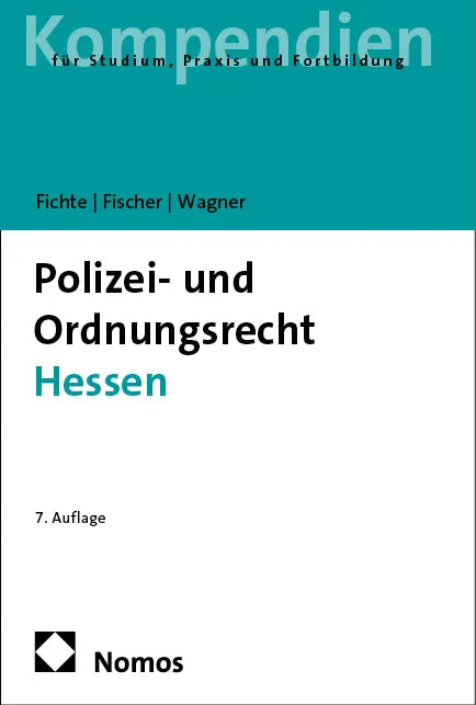 Cover: Polizei- und Ordnungsrecht Hessen (E-Book) von Sybille Fichte
