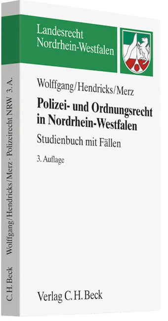 Buchcover von 'Polizei- und Ordnungsrecht in Nordrhein-Westfalen. Polizeirecht NRW' - Taschenbuch von Hans-Michael Wolffgang