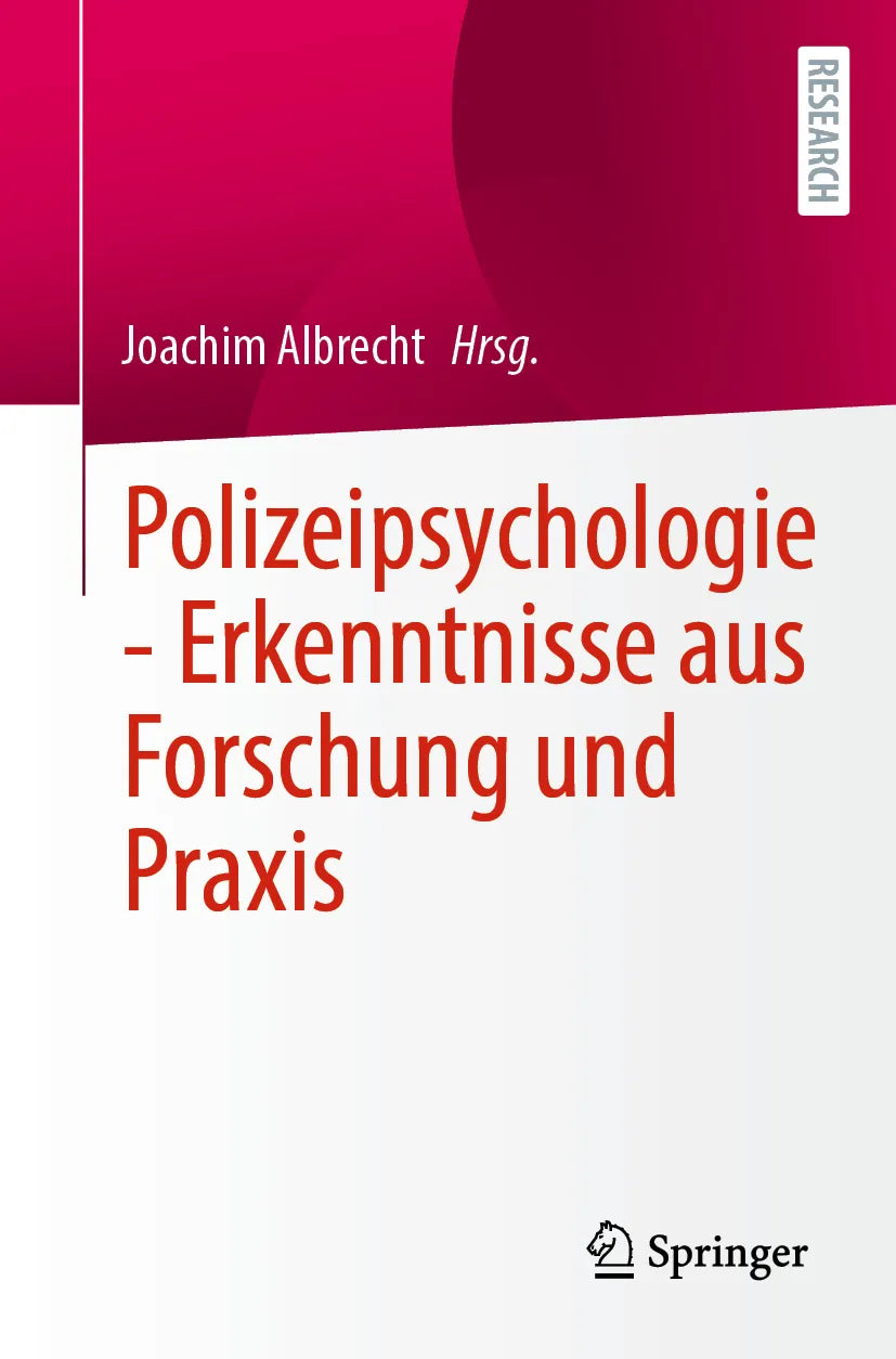 Cover: Polizeipsychologie - Erkenntnisse aus Forschung und Praxis (E-Book)