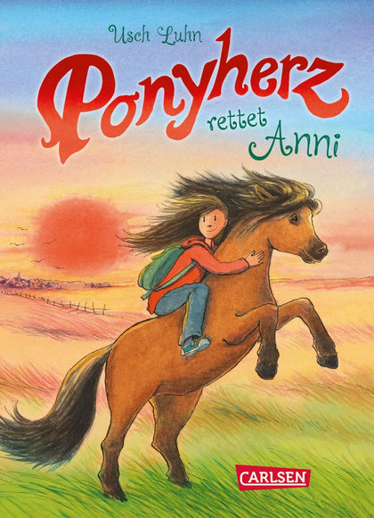 Buchcover von 'Ponyherz 10: Ponyherz rettet Anni' - Gebundene Ausgabe von Usch Luhn