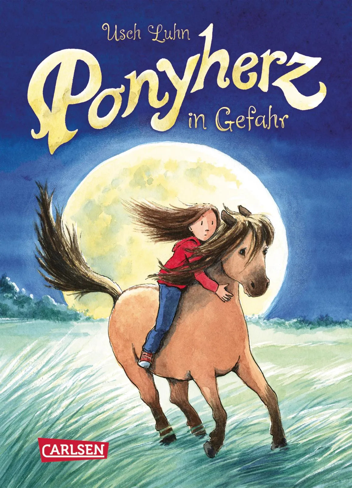 Buchcover von 'Ponyherz 2: Ponyherz in Gefahr' - Gebundene Ausgabe von Usch Luhn