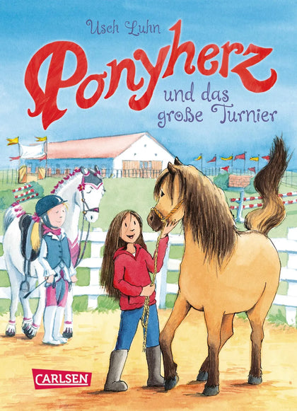 Buchcover von 'Ponyherz 3: Ponyherz und das große Turnier' - Gebundene Ausgabe von Usch Luhn
