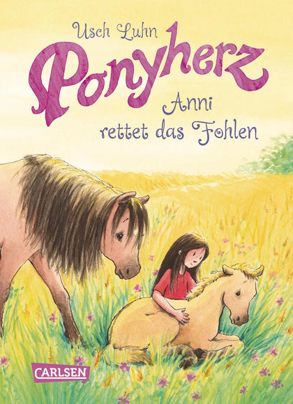 Buchcover von 'Ponyherz 5: Anni rettet das Fohlen' - Gebundene Ausgabe von Usch Luhn