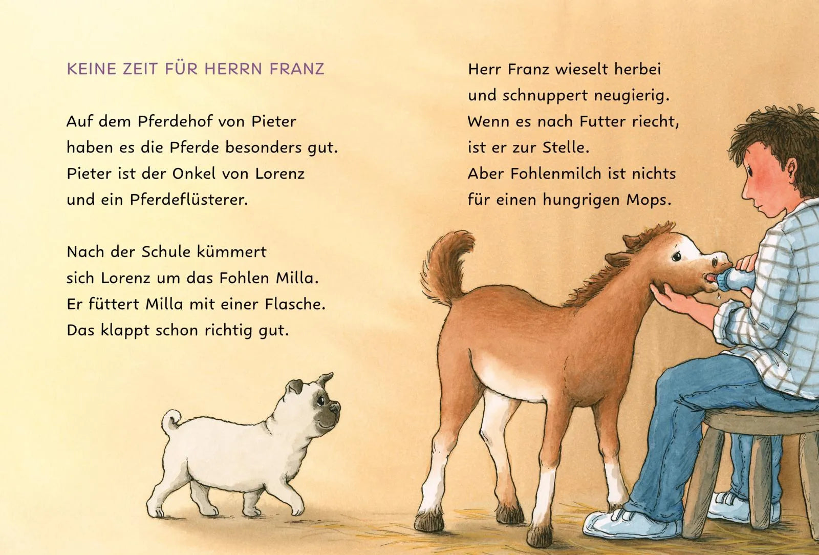 Abbildung von 'Ponyherz und Herr Franz: Ein Mops zieht aus'