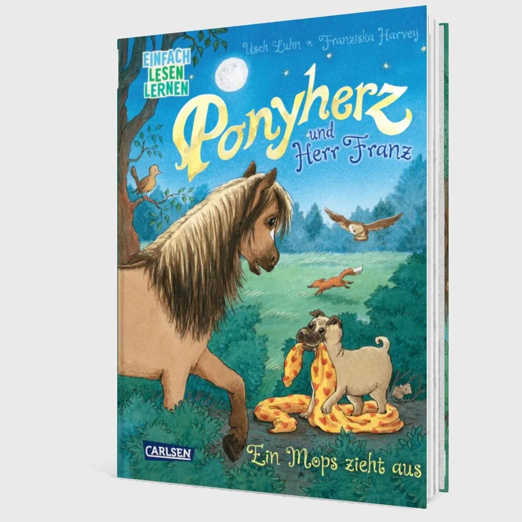 Produktansicht: Ponyherz und Herr Franz: Ein Mops zieht aus (Gebundene Ausgabe)