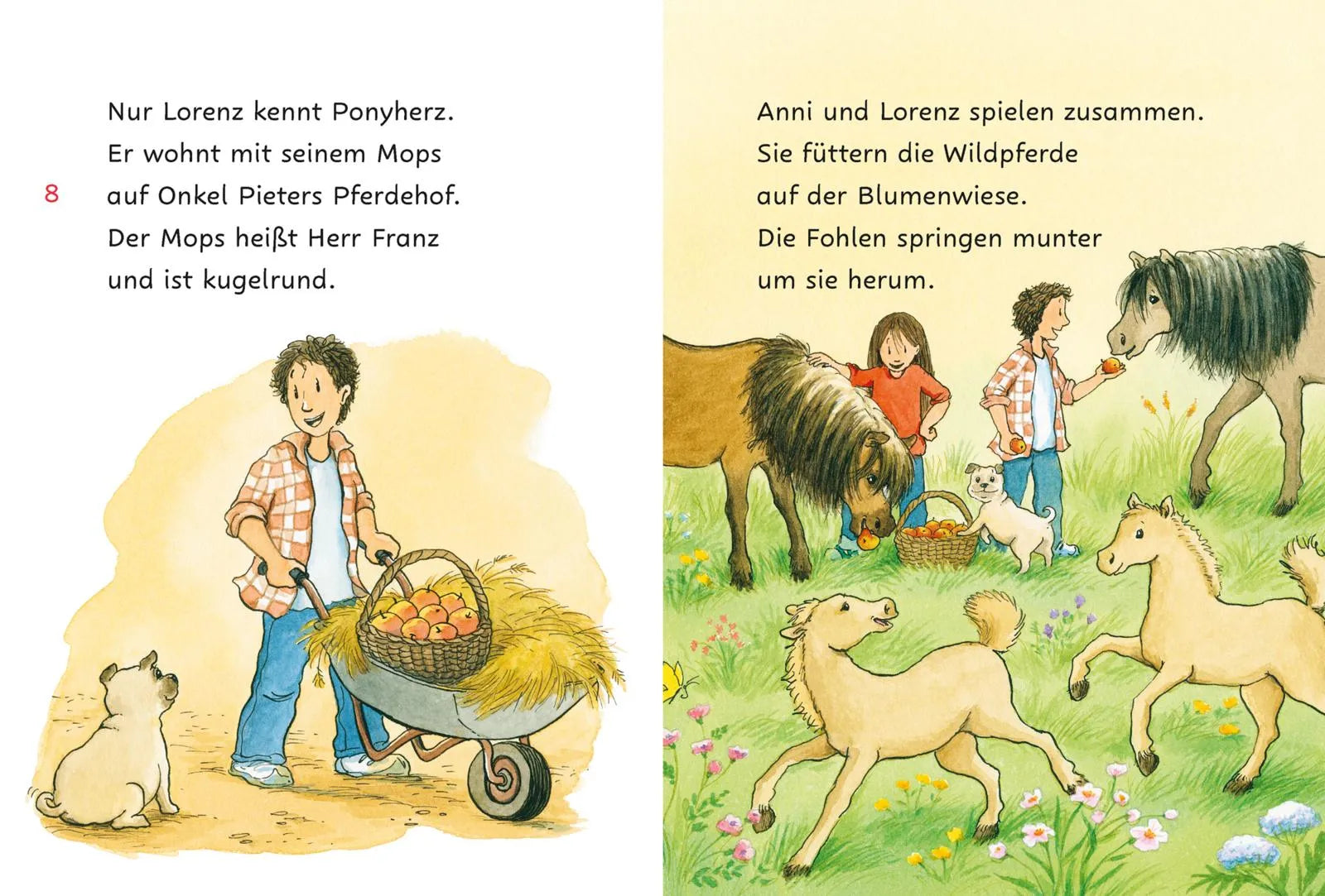 Usch Luhn - Ponyherz und Herr Franz: Mops und Mini