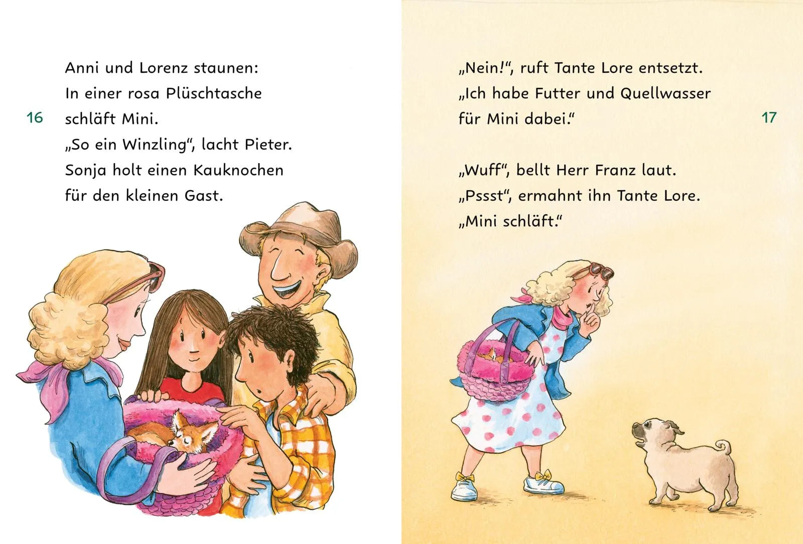 Abbildung von 'Ponyherz und Herr Franz: Mops und Mini'