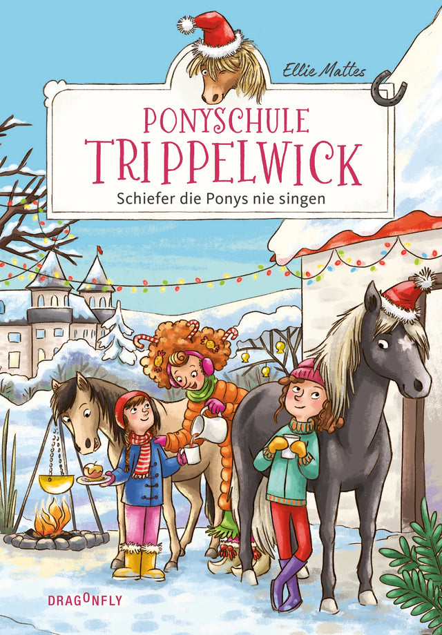 Buchcover von 'Ponyschule Trippelwick – Schiefer die Ponys nie singen' - Gebundene Ausgabe von Ellie Mattes