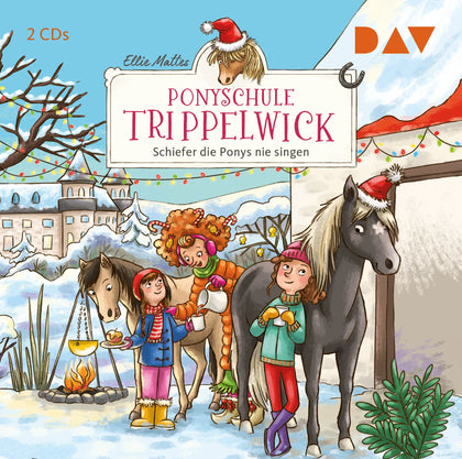 Buchcover von 'Ponyschule Trippelwick – Teil 3: Schiefer die Ponys nie singen' - Hörbuch (CD) von Ellie Mattes