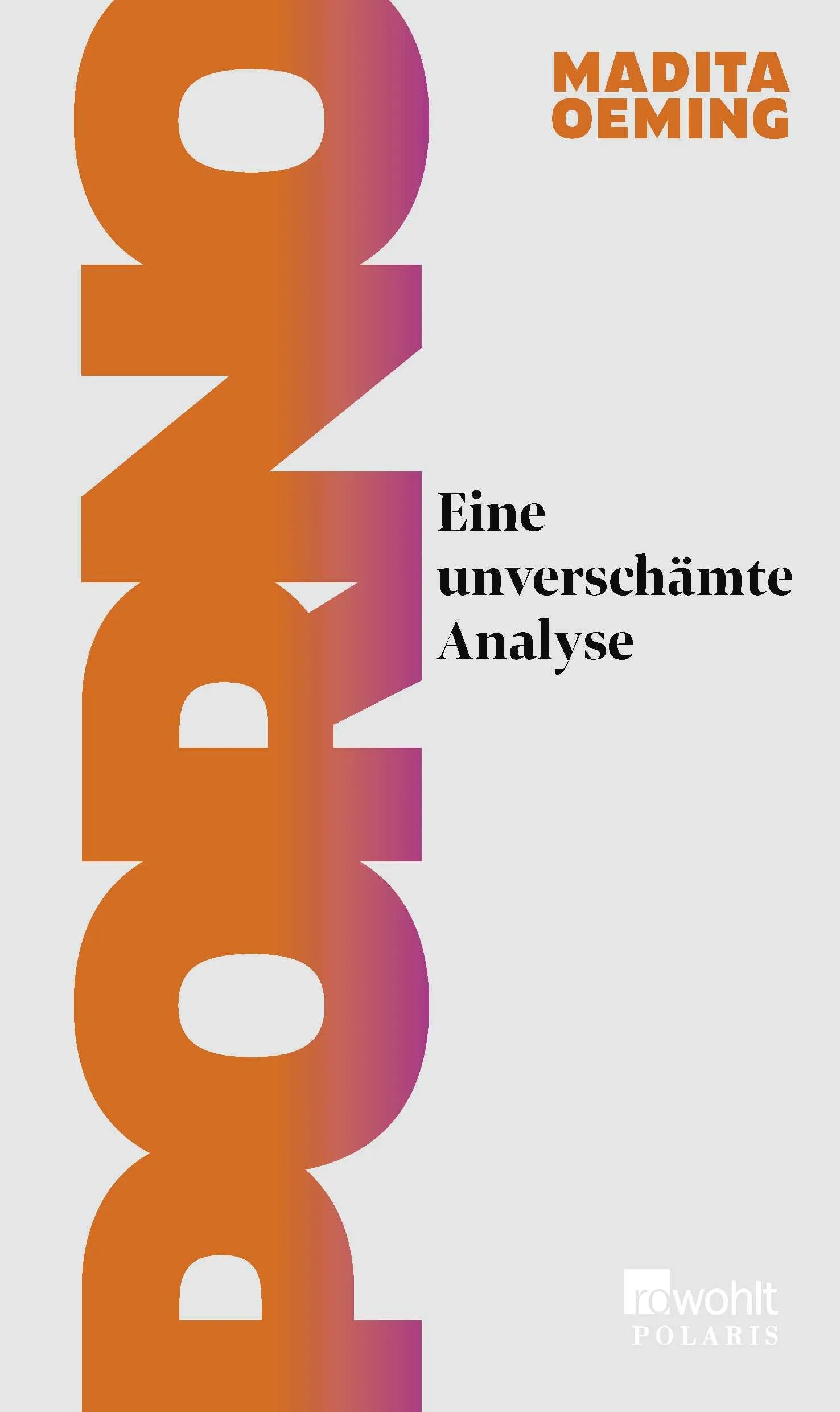 Buchcover von 'Porno' - Gebundene Ausgabe von Madita Oeming
