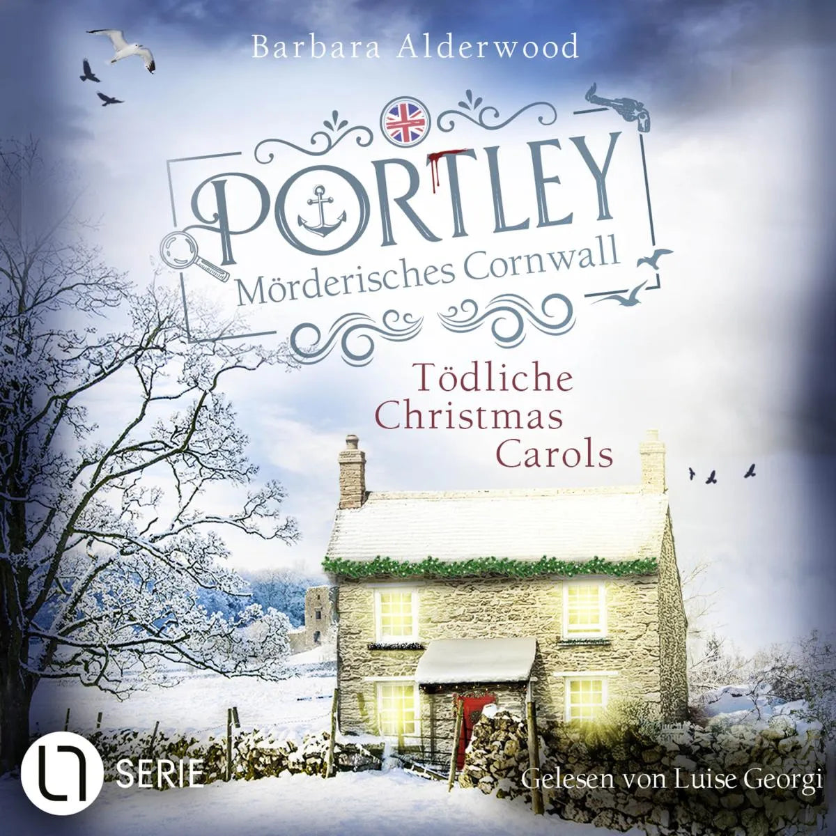 Cover: Portley - Tödliche Christmas Carols - Cornwall Cosy Crime, Folge 3 (Hörbuch Download) von Barbara Alderwood