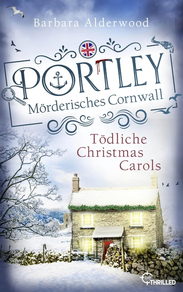 Cover: Portley - Tödliche Christmas Carols | Wohlfühlkrimi zu Weihnachten mit britischem Charme (E-Book) von Barbara Alderwood