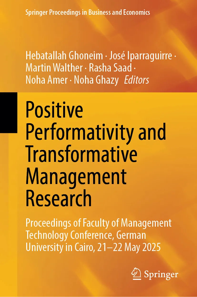 Cover: Positive Performativity and Transformative Management Research (E-Book)